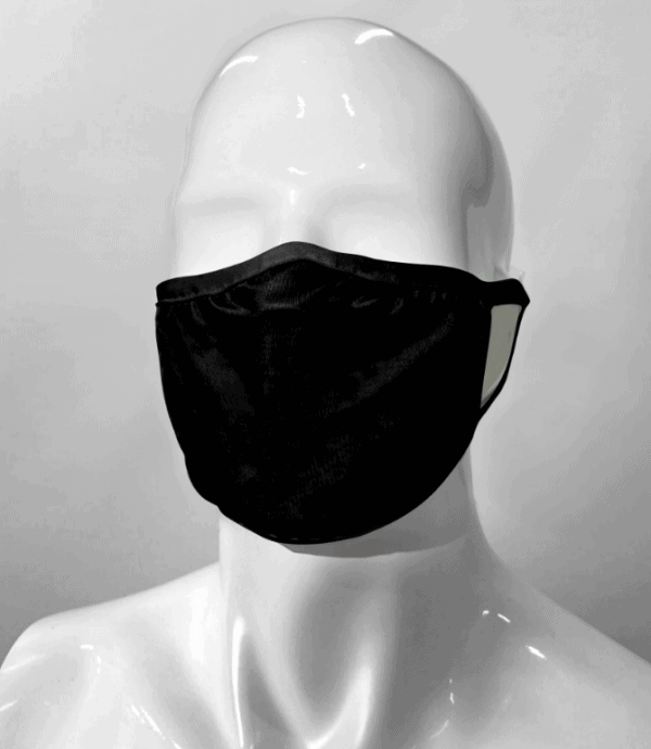 Masque Facial Noir Lavable «NON MÉDICAL»
